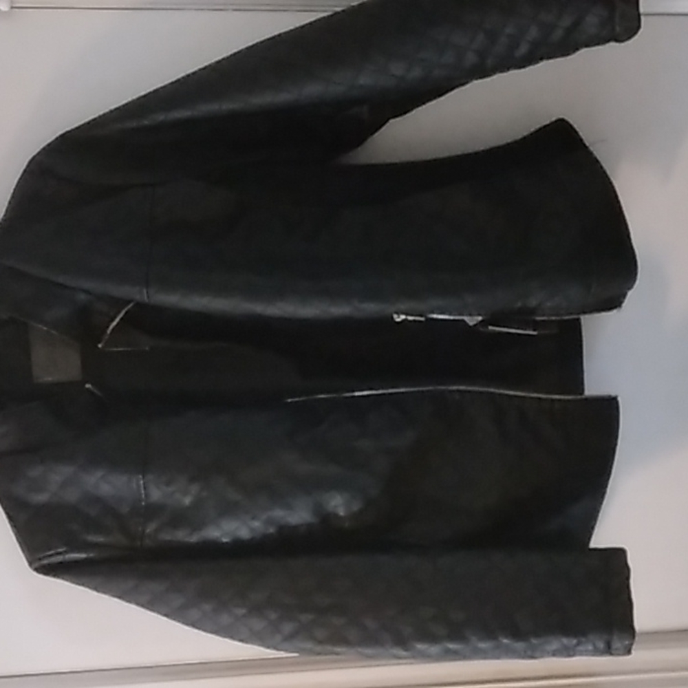 Faux Leather Jacket